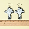 304 Stainless Steel Dangle Earrings EJEW-FS00005-6