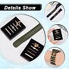  10Pcs Heart & Lightning Bolt Alloy Watch Band Charms Set FIND-NB0003-21-4