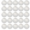Brass Finger Ring/Brooch Sieve Findings KK-SC0002-65-1