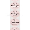 Self-Adhesive Paper Gift Tag Stickers with Word Thank You DIY-R084-05A-1