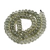 Imitation Jade Crackle Glass Beads Strands GLAA-Q108-05A-A04-2