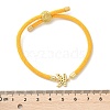 Adjustable Nylon Cord Bracelets X-BJEW-C096-01G-11-5