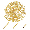 HOBBIESAY 120Pcs 3 Style Brass Tube Beads KK-HY0001-91-1