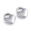 Non-Tarnish 304 Stainless Steel Charms STAS-I148-04P-1