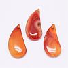 Natural Carnelian Pendants G-K178-16G-1