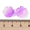 Transparent Spray Paint Glass Beads X1-GLAA-H035-04I-3