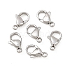 Tarnish Resistant 316 Surgical Stainless Steel Lobster Claw Clasps X-STAS-316-FL12A-1