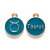 Alloy Enamel Pendants LS-ENAM-S124-01A-05C-1
