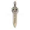 Tibetan Style Alloy Big Pendants PALLOY-S031-01-1