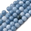 Natural Dyed White Jade Beads Strands G-M402-C03-27-2