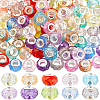 120Pcs Resin European Beads FIND-SP0002-05F-1