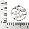 201 Stainless Steel Pendants STAS-G366-02P-05-3