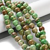 Dyed Natural Regalite/Imperial Jasper/Sea Sediment Jasper Beads Strands G-B124-C01-12-2