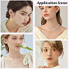 10Pcs 2 Colors Brass Micro Pave Cubic Zirconia Pendants KK-BBC0028-03-5