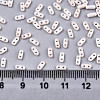 2-Hole Glass Seed Beads SEED-S031-S-SQ1204R-2