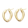 Brass Hoop Earrings EJEW-A058-27-2