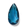 Pointed Back Glass Rhinestone Cabochons GLAA-B012-32E-3