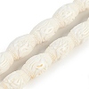 Synthetic Coral Carved Beads Strands CORA-M001-21A-1