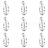 304 Stainless Steel Charms STAS-CJC0008-09P-1