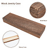 Rectangle Wooden Necklace Gift Box CON-WH0088-41-3