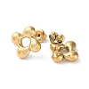 304 Stainless Steel Stud Earrings STAS-Z052-20G-2