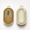 Alloy Enamel Pendants PALLOY-T067-12C-2