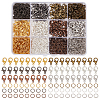 ARRICRAFT 180Pcs 6 Color Zinc Alloy Lobster Claw Clasps DIY-AR0003-68-1