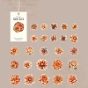 25Pcs Flower PET Waterproof Stickers PW-WG9EF1D-03-1