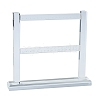 Organic Glass Earring Stands Displays LS-EDIS-E008-01-3