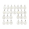 304 Stainless Steel with White Shell Pendants STAS-G268-01-P-1