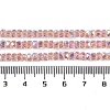 Electroplate Glass Beads Strands X-GLAA-Q105-03B-4