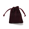 Velvet Jewelry Drawstring Storage Pouches ABAG-P013-02A-04-2