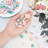 SUNNYCLUE 80Pcs 8 Style Resin Cabochon RESI-SC0001-96-3