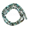 Natural African Turquoise(Jasper) Beads Strands G-B129-A20-01-3