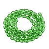 Transparent Glass Beads Strands GLAA-N071-01A-A10-2