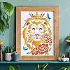 Large Plastic Reusable Drawing Painting Stencils Templates DIY-WH0202-202-5