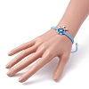 Big Evil Eye Braided Bead Bracelet BJEW-JB07109-05-3