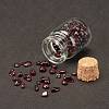 Transparent Glass Wishing Bottle Decoration LS-DJEW-A001-01A-01-4