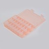 Plastic Removable Bead Containers CON-WH0070-84E-2