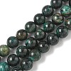 Natural Fuchsite Beads Strands G-G271-B03-8mm-2