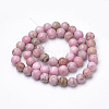 Natural Crazy Agate Beads Strands X-G-Q462-132A-8mm-2