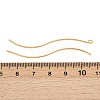 Brass Earring Findings KK-A274-17E-G-3
