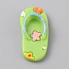 Opaque Resin Cabochons RESI-WH0077-30A-1
