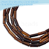 Olycraft 2 Strands Natural Tiger Eye Stone Beads Strands G-OC0004-89-4