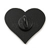 Gothic Sexy Butt Heart Shaped Enamel Pins JEWB-B016-02EB-06-2