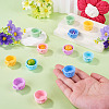 12Pcs 6 Colors Resin Basket Mini Model AJEW-TA0005-85-7