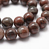 Natural Brecciated Jasper Bead Strands G-D840-67-8mm-2