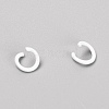 Baking Painted Metal Open Jump Rings FIND-TAC0001-24D-1