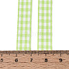Single Face Plaid Polyester Satin Ribbon SRIB-T009-10E-3