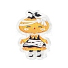 Halloween Style Printed Acrylic Pendants OACR-M007-02E-1